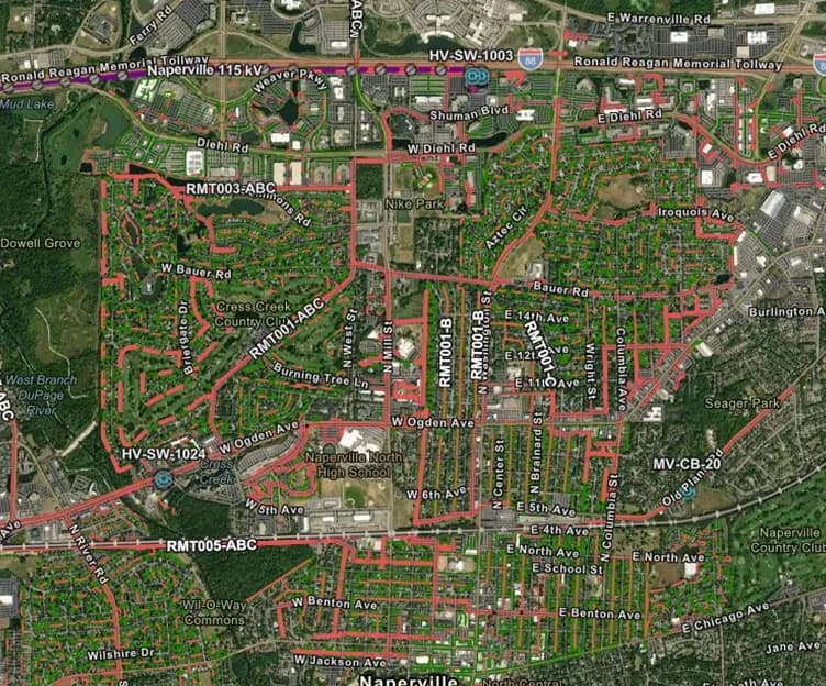 Screenshot of Electric Power Engineer's Ener-i platform interface.